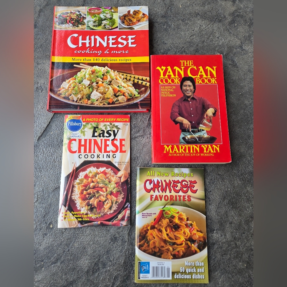 Chinese Cooking & More Cookbook Set